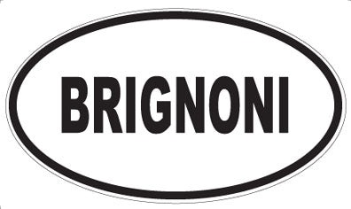 BRIGNONI - Oval Magnet