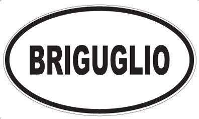 BRIGUGLIO - Oval Magnet