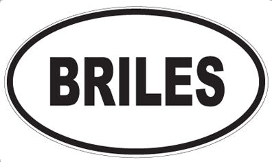 BRILES - Oval Magnet