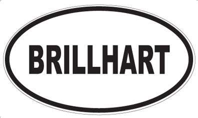 BRILLHART - Oval Magnet