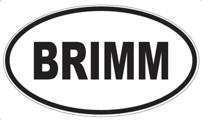 BRIMM - Oval Magnet