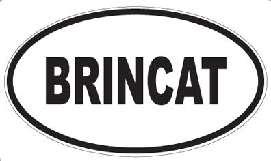 BRINCAT - Oval Magnet