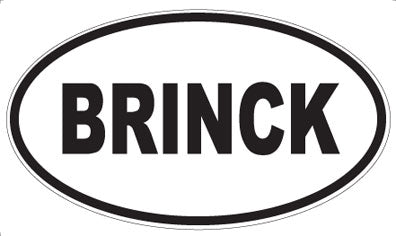 BRINCK - Oval Magnet