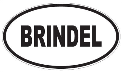BRINDEL - Oval Magnet