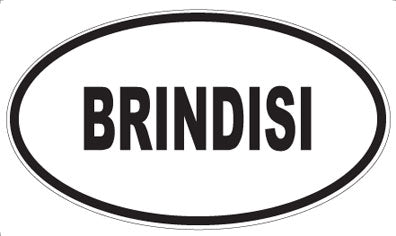 BRINDISI - Oval Magnet