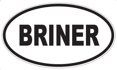 BRINER - Oval Magnet