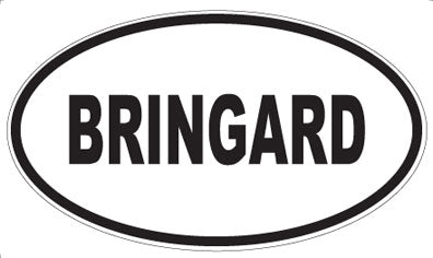 BRINGARD - Oval Magnet