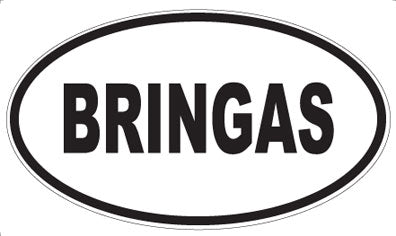 BRINGAS - Oval Magnet