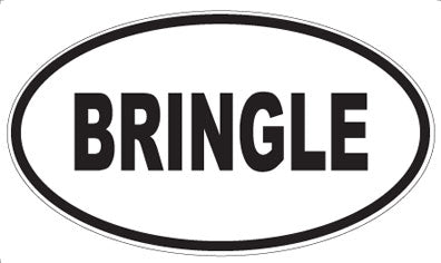 BRINGLE - Oval Magnet