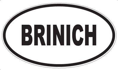 BRINICH - Oval Magnet