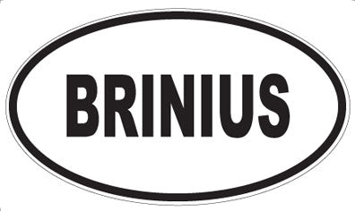 BRINIUS - Oval Magnet