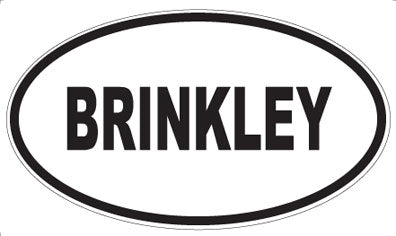 BRINKLEY - Oval Magnet
