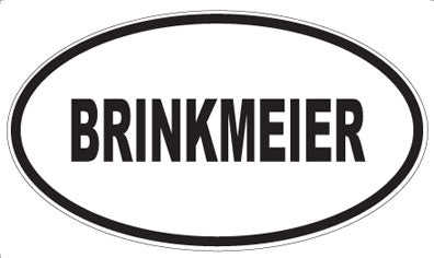 BRINKMEIER - Oval Magnet