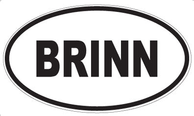BRINN - Oval Magnet