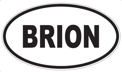 BRION - Oval Magnet