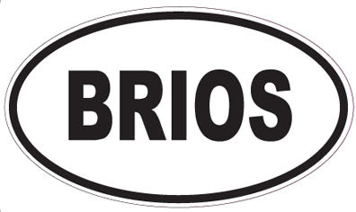 BRIOS - Oval Magnet