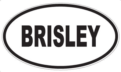 BRISLEY - Oval Magnet