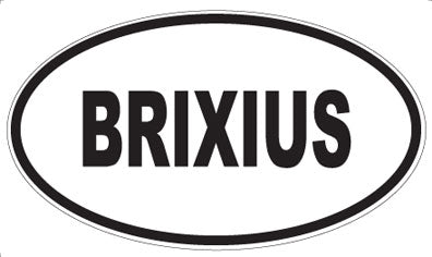 BRIXIUS - Oval Magnet