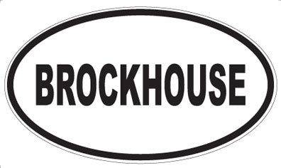 BROCKHOUSE - Oval Magnet