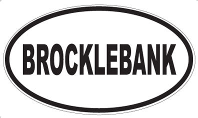 BROCKLEBANK - Oval Magnet