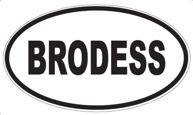 BRODESS - Oval Magnet
