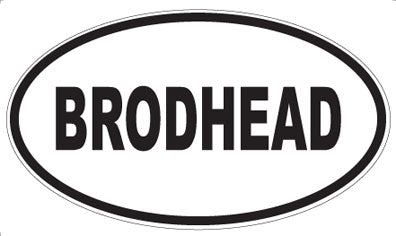 BRODHEAD - Oval Magnet