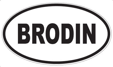 BRODIN - Oval Magnet