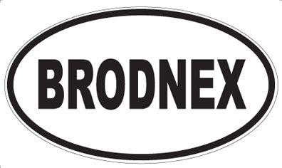BRODNEX - Oval Magnet