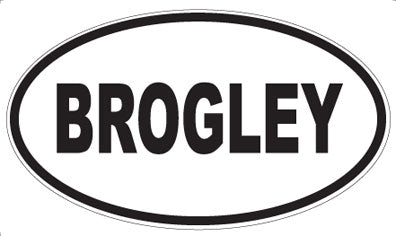 BROGLEY - Oval Magnet