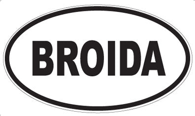 BROIDA - Oval Magnet