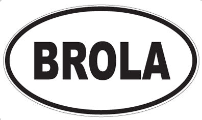BROLA - Oval Magnet