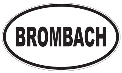 BROMBACH - Oval Magnet