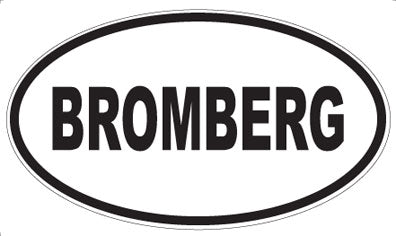 BROMBERG - Oval Magnet
