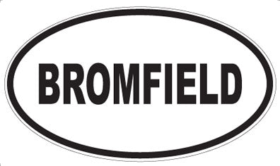 BROMFIELD - Oval Magnet