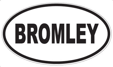 BROMLEY - Oval Magnet