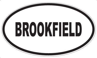 BROOKFIELD - Oval Magnet