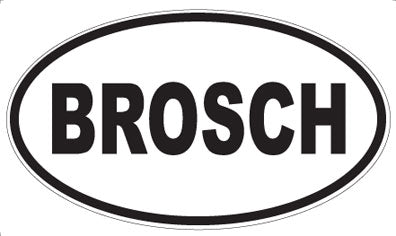 BROSCH - Oval Magnet