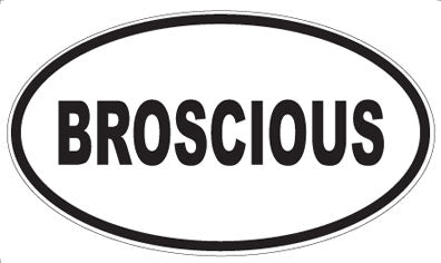 BROSCIOUS - Oval Magnet