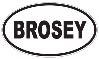BROSEY - Oval Magnet