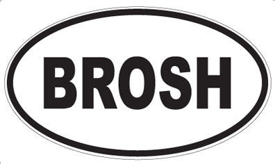 BROSH - Oval Magnet