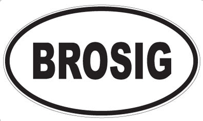 BROSIG - Oval Magnet