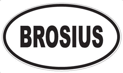BROSIUS - Oval Magnet