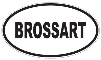 BROSSART - Oval Magnet