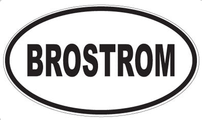 BROSTROM - Oval Magnet