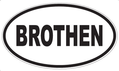 BROTHEN - Oval Magnet