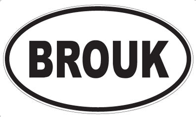 BROUK - Oval Magnet