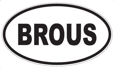 BROUS - Oval Magnet