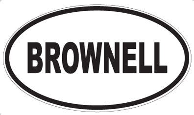BROWNELL - Oval Magnet