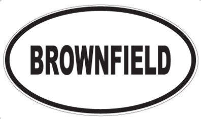 BROWNFIELD - Oval Magnet