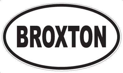 BROXTON - Oval Magnet